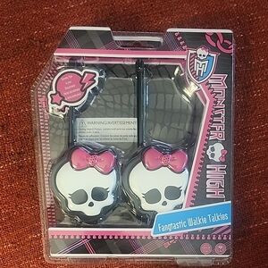 Monster High Pink and Black Walkie Talkies